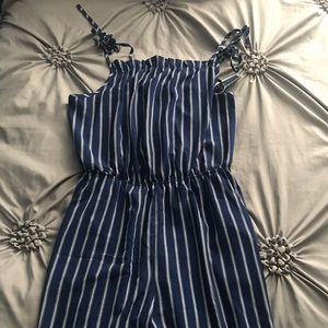 Stripped Jumpsuit